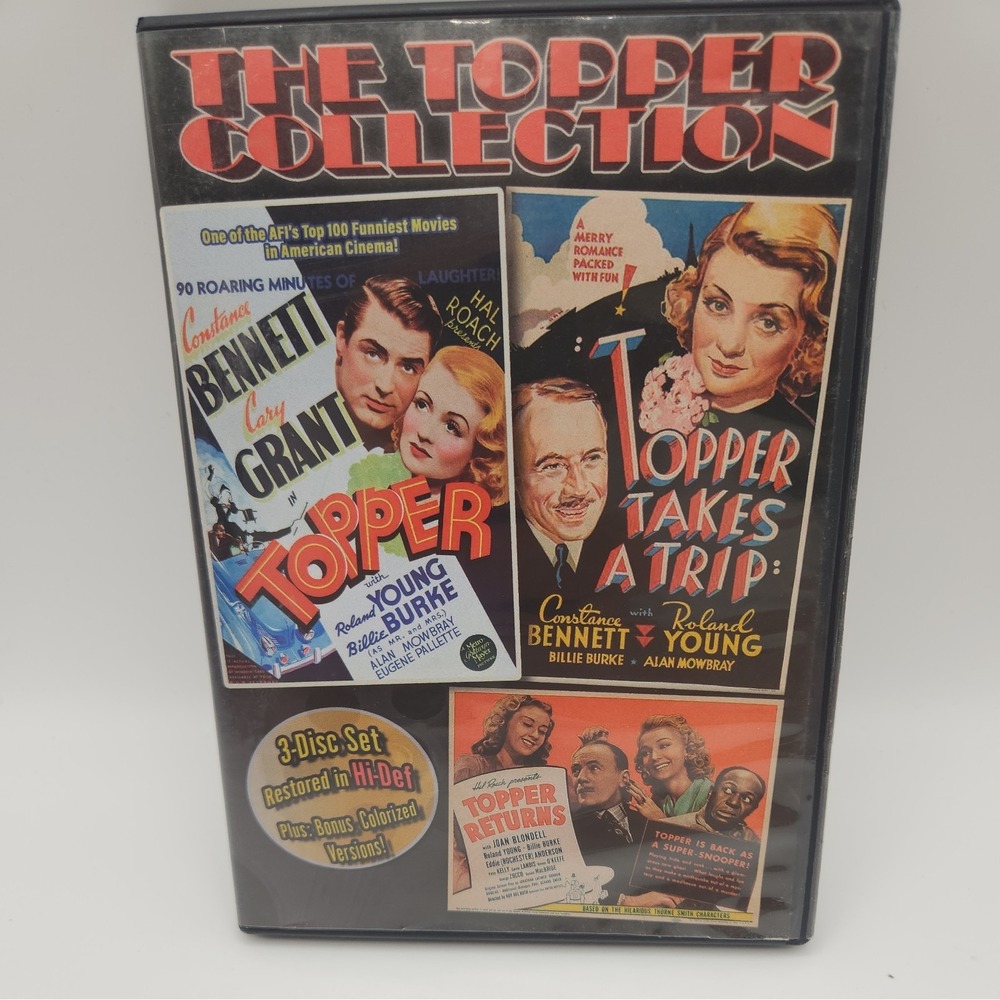 The Topper Collection (DVD, 1937) Topper/Takes a Trip/Returns Constance Bennett